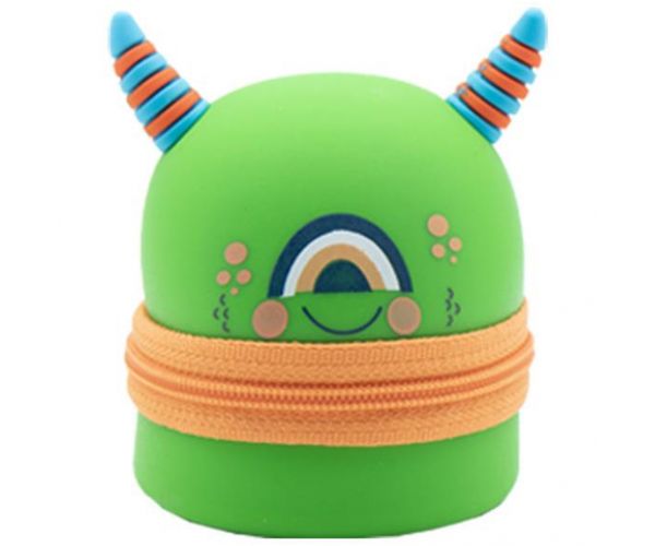 Luna: Must Team penar pliabil din silicon, cu modele cu figurine de animale, în mai multe variante, 1 bucată
