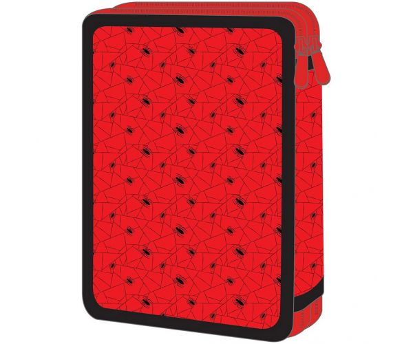 Luna: Must Team penar umplut cu 2 niveluri, cu imprimeu Spider-Man, 15x5x21 cm