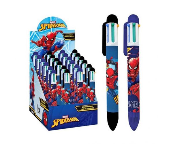 Luna: Pix cu bilă Spider-Man, 6 culori, diferite modele, 1 bucată
