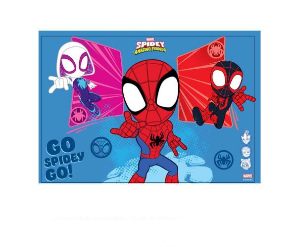 Luna: Puzzle Spidey cu 60 de piese și poster