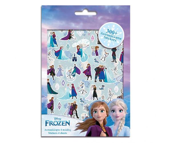 Luna: Set de autocolante Frozen, 300 de bucăți