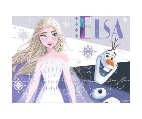 Luna: Set puzzle 4-în-1 Frozen