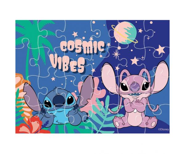 Luna: Set puzzle 4-în-1 Stitch