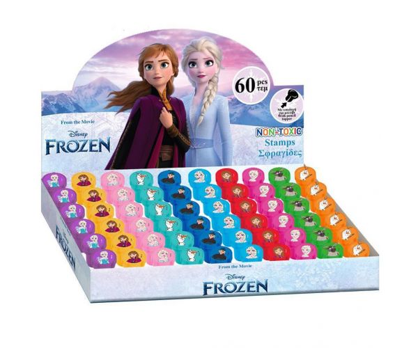 Luna: Ștampilă pentru capăt de creion Frozen, diverse modele, 1 buc.