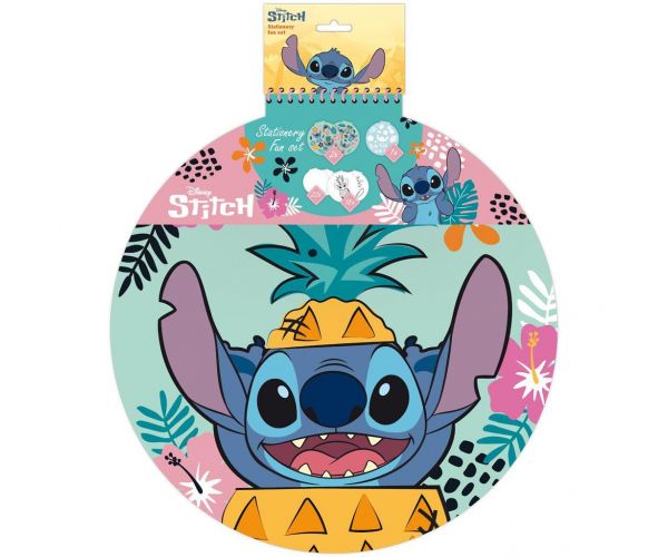 Luna: Stitch – caiet creativ de schițe, 40 de file, cu autocolante și șabloane