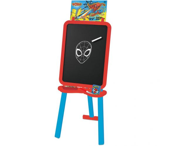 Luna: Tablă de desen Spider-Man 2 în 1, 56x42x6 cm
