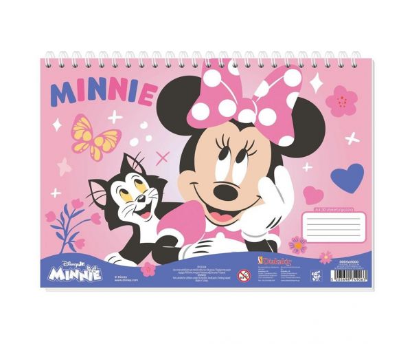 Luna: caiet de schițe Minnie Mouse în două variante, 1 buc.