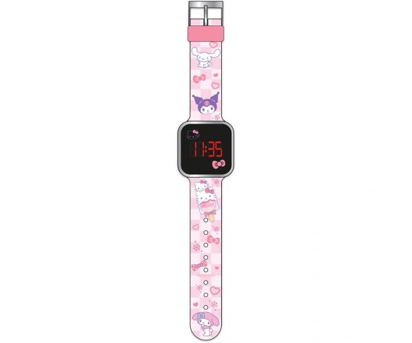 Luna: ceas Hello Kitty cu LED