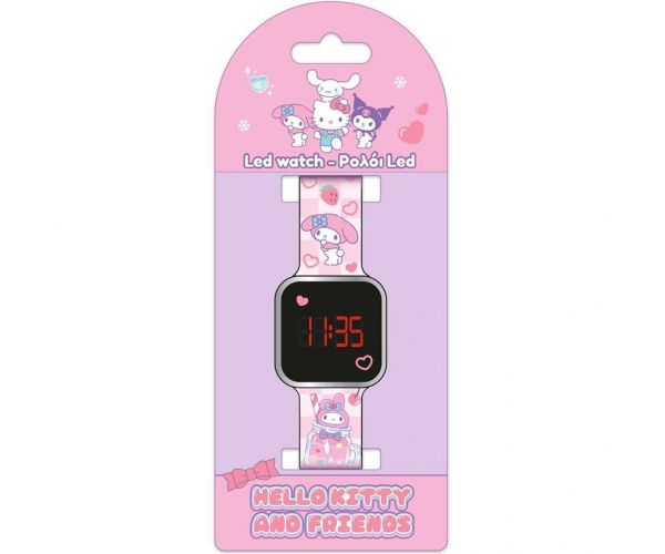 Luna: ceas de mână LED Hello Kitty My Melody