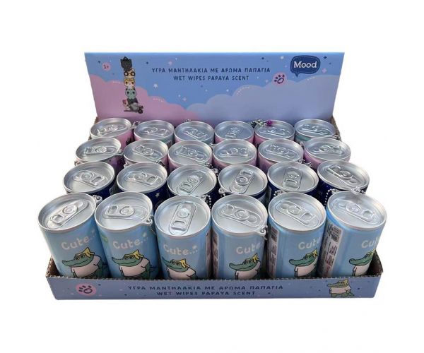Luna: șervețel umed cu aromă Mood Papaya, în diverse variante, 1 buc.