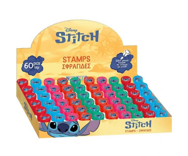 Luna: ștampilă pentru vârful pixului cu model Disney Stitch, în mai multe variante, 1 buc.