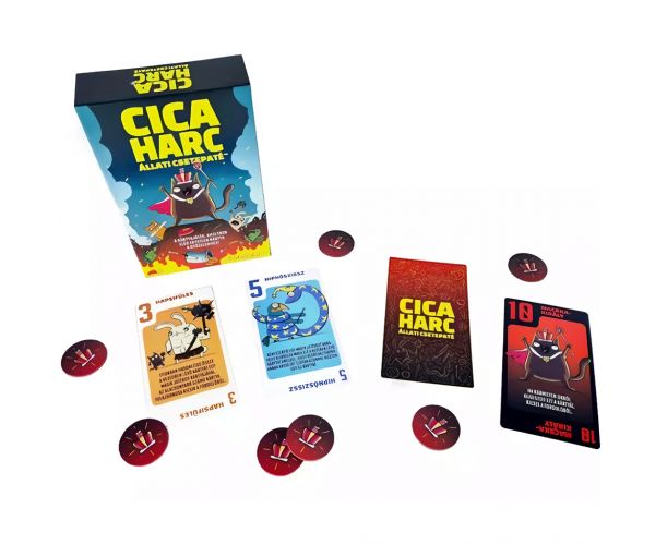Cicaharc - Állati csetepaté társasjáték
