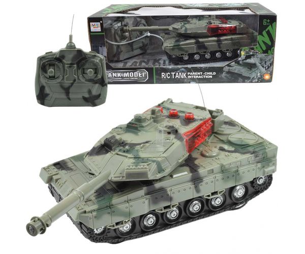 M1 Abrams tanc cu lumină și sunet telecomandă RC Scara 1/32 dimensiune 22cm
