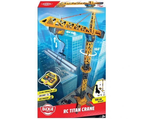 Macara Titan RC cu telecomandă 150cm - Dickie Toys
