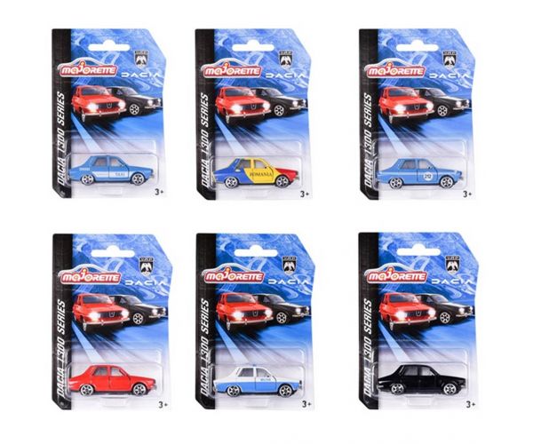 Majorette: Dacia 1300 în diferite variante 1buc - Simba Toys
