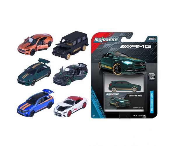 Majorette: Mașinuță de colecție Mercedes AMG Deluxe, disponibilă în mai multe variante – Simba Toys