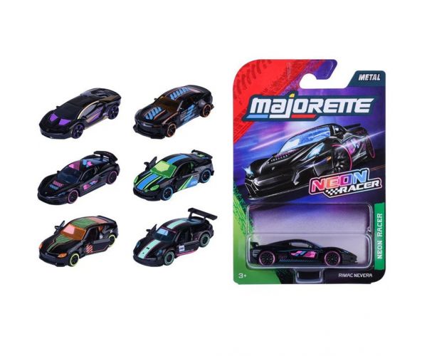 Majorette: Neon Racer mașinuță colecționabilă 1/64 1 buc. - Simba Toys