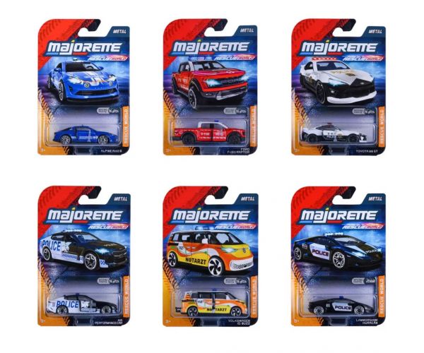 Majorette: Rescue World mașinuță colecționabilă în diverse variante 1/64 1 buc. - Simba Toys