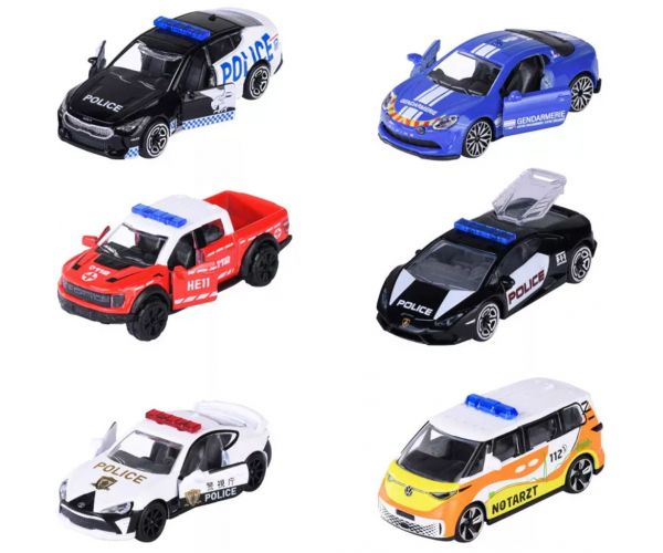 Majorette: Rescue World mașinuță colecționabilă în diverse variante 1/64 1 buc. - Simba Toys