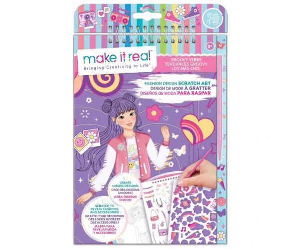 Make It Real: Caiet de schițe pentru designeri de modă - atmosferă de groove zgâriat
