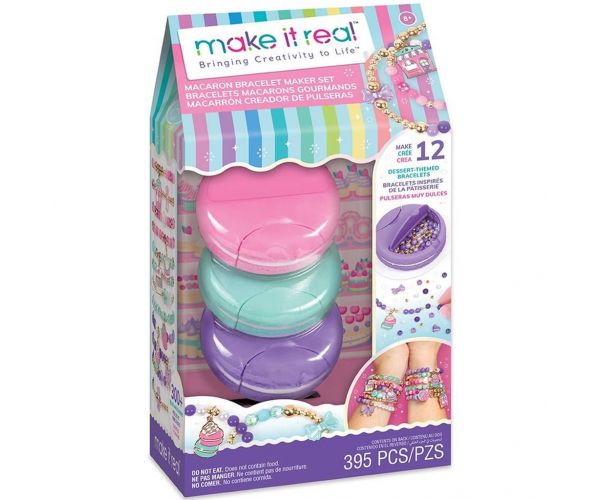 Make It Real: Set pentru creat brățări Macaron