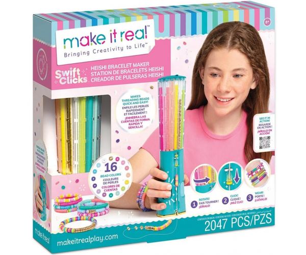 Make It Real: Swift Clicks set de mărgele Heishi