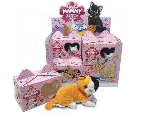 Mammy mini surpriză pisicuță de pluș 1 bucată