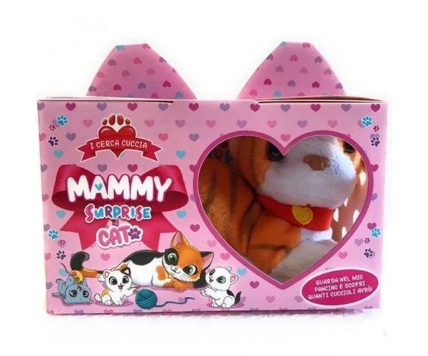 Mammy mini surpriză pisicuță de pluș 1 bucată