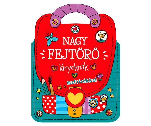 Mare ghicitoare - caiet cu autocolante pentru fete