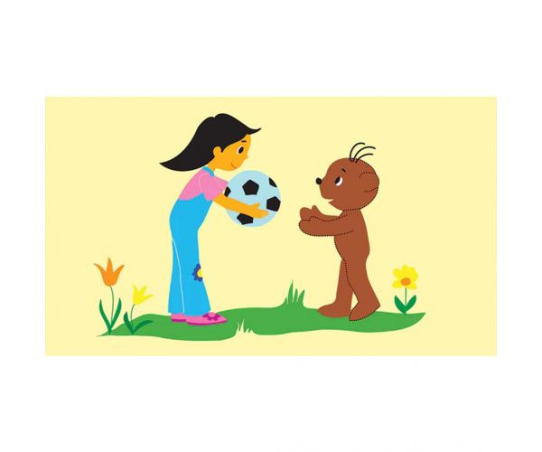 Marék Veronika: Boribon joacă fotbal diafilm