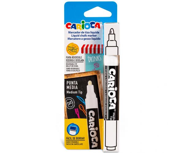 Marker lichid alb - Carioca