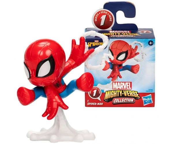 Marvel: Colecția Mighty-Verse - Figurină mini Spider-Man - Hasbro