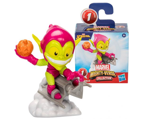 Marvel: Colecția Mighty-Verse Spider-Man - Figurină mini Green Goblin - Hasbro