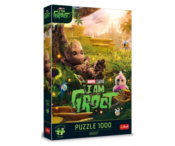 Marvel: Eu sunt Groot puzzle premium de 1000 de piese - Trefl