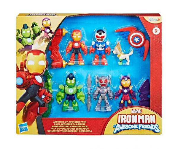 Marvel: Vasember Armored Avengers 6db-os figuraszett - Hasbro