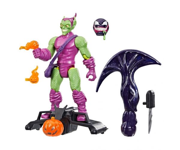 Marvel Mix Mashers: Omul Păianjen - Goblinul Verde, figurină cu accesorii - Hasbro
