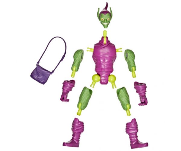 Marvel Mix Mashers: Omul Păianjen - Goblinul Verde, figurină cu accesorii - Hasbro