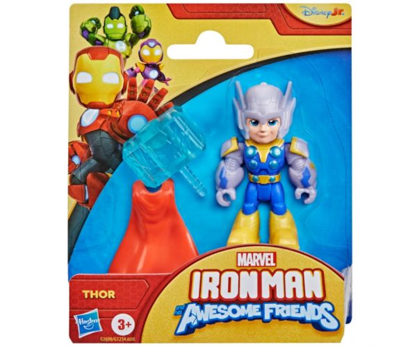 Marvel Omul de Fier și prietenii săi fantastici: figurina Thor cu accesorii - Hasbro