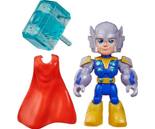 Marvel Omul de Fier și prietenii săi fantastici: figurina Thor cu accesorii - Hasbro
