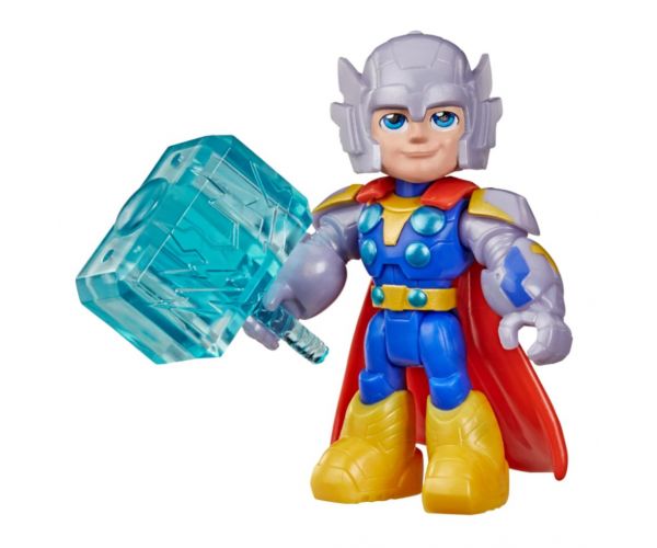 Marvel Omul de Fier și prietenii săi fantastici: figurina Thor cu accesorii - Hasbro