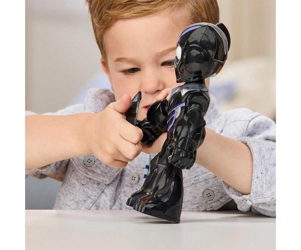 Marvel Omul de Fier și prietenii săi minunați - Figurină Pantera Neagră de 23 cm - Hasbro