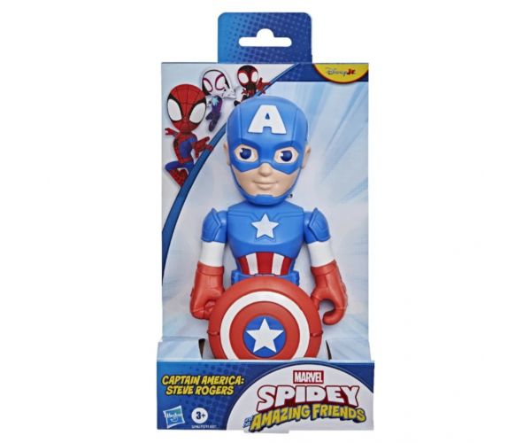 Marvel Póki și prietenii săi minunați Căpitanul America figură Supersized - Hasbro