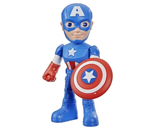 Marvel Póki și prietenii săi minunați Căpitanul America figură Supersized - Hasbro