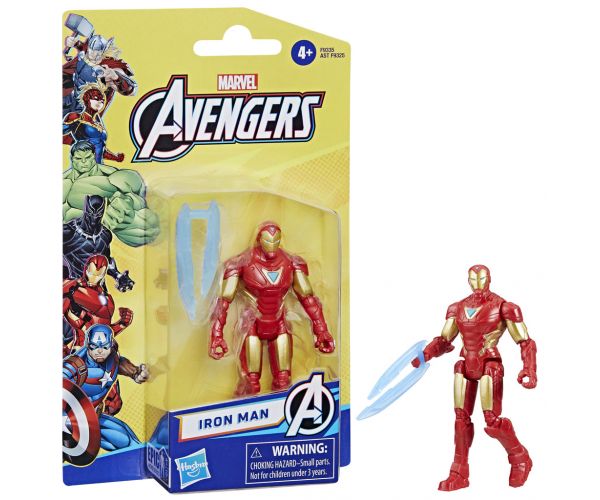 Marvel: Răzbunătorii - Figurină de acțiune Iron Man 10cm - Hasbro