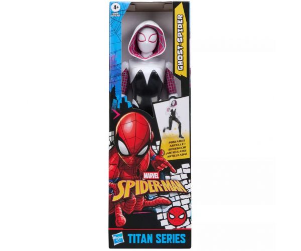 Marvel Răzbunătorii: Seria Titan Ghost-Spider, figurină 30 cm - Hasbro