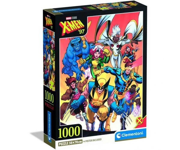 Marvel: X-Men 97 puzzle 1000 de piese - Clementoni