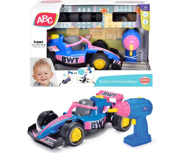 Mașină de curse BWT Alpine Formula 1 de asamblat ABC - Dicke Toys