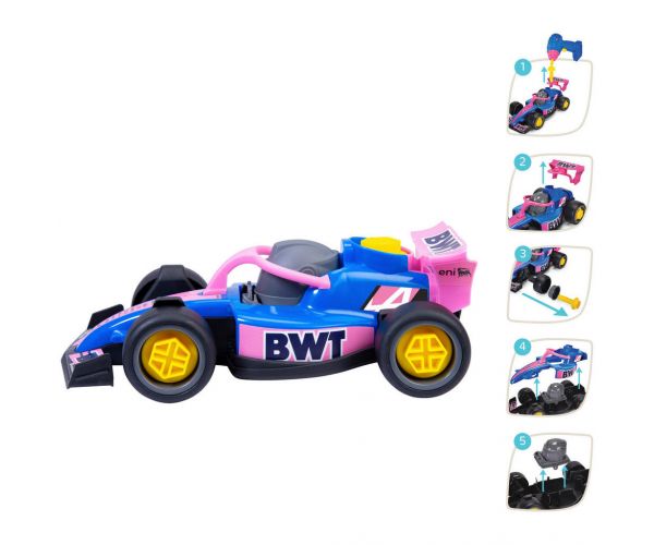 Mașină de curse BWT Alpine Formula 1 de asamblat ABC - Dicke Toys