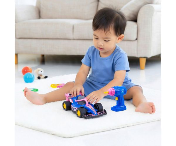 Mașină de curse BWT Alpine Formula 1 de asamblat ABC - Dicke Toys