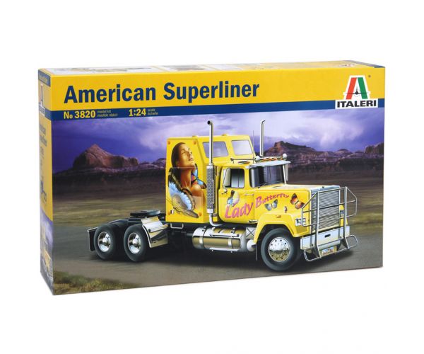 Mașină de model Italeri 1/24 American Superliner camion
